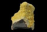Fluorescent, Yellow Calcite Crystal Cluster - South Dakota #170697-2